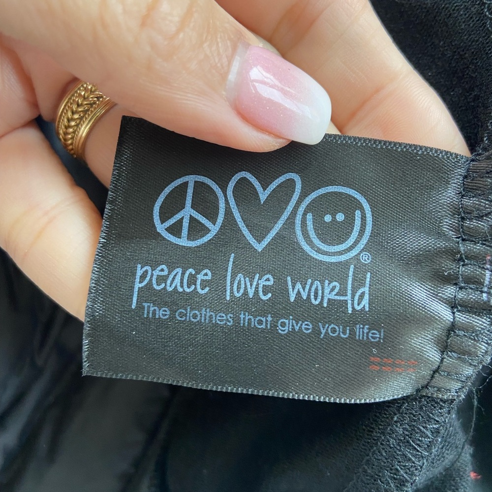 Peace Love World Grommet Sweater - Picture 14 of 14